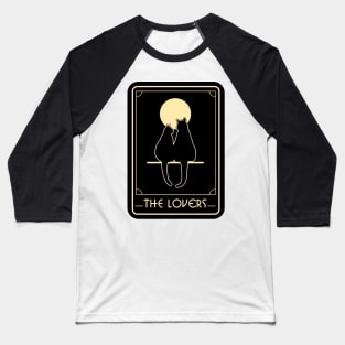 Tarot card Cat edition THE LOVERS Baseball T-Shirt